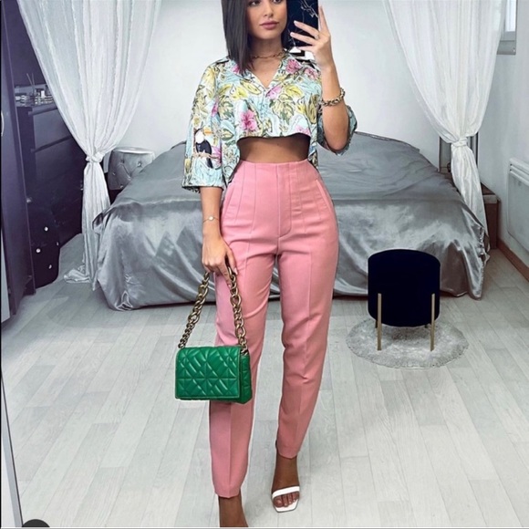 ZARA | NWT GREEN QUILTED SHOULDER BAG BLOGGERS Favorite - Picture 2 of 16